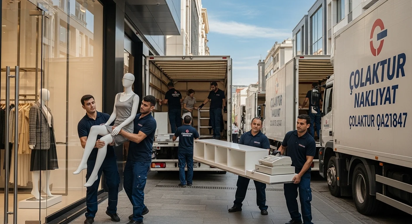 Magaza tasimaciligi hizmeti - Colaktur Nakliyat