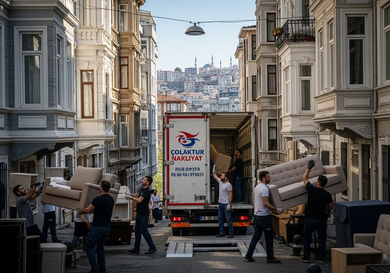 Asansörlü nakliyat İstanbul — yüksek katlarda güvenli taşıma